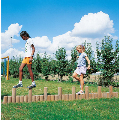 Europlay Klettergarten Einzelelement „Balance-Mauer“ Ansicht 2