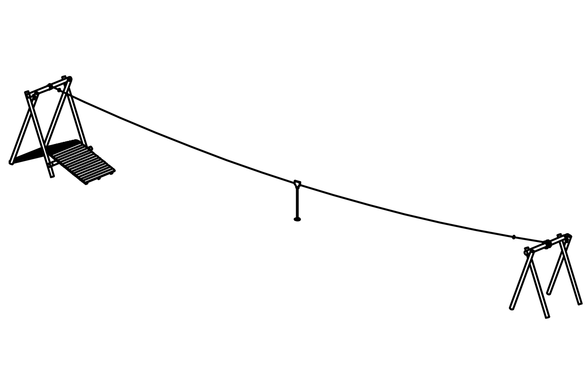 Seilbahn bis 30m Ansicht 2