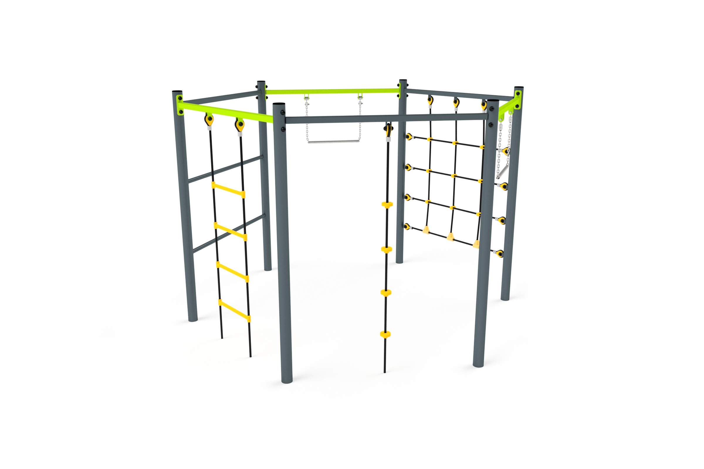 3605S Fitness-Hexagon Ansicht 2