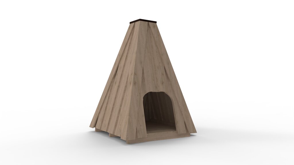 Tipi quadratisch Ansicht 2