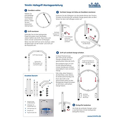 Trimilin Trampolin-Haltegriff Ansicht 2