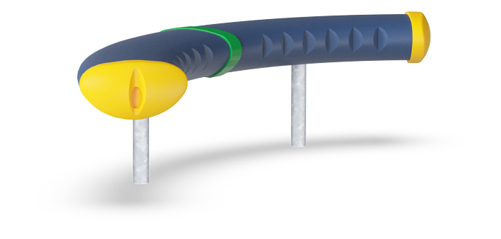Sitzbank C-Design, Höhe: 40 cm FRE3010 Ansicht 2