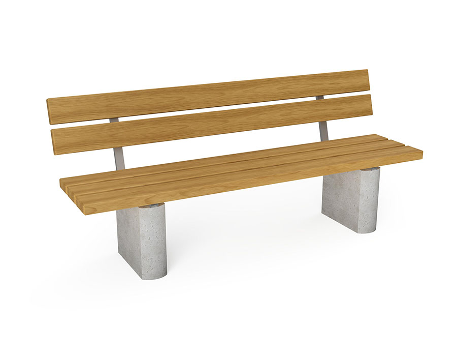 Parkbank Kiefer Ansicht 2
