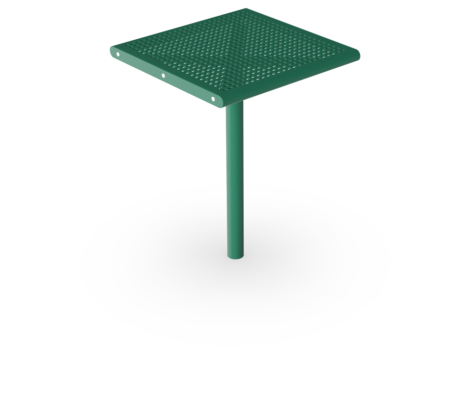 Agora Tisch, quadratisch, Stahl PAR4162 Ansicht 3