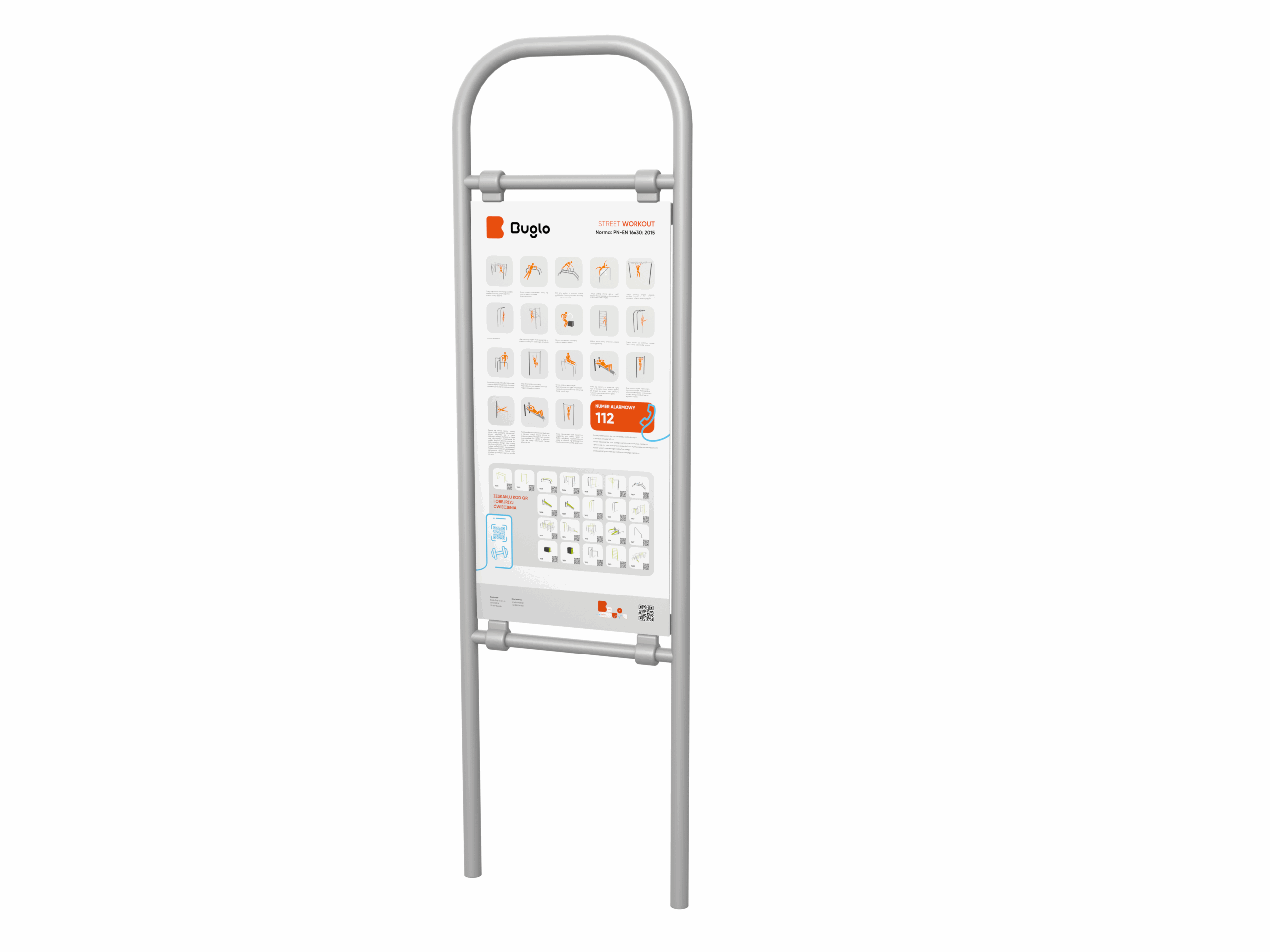 Schild Outdoorfitness Ansicht 2