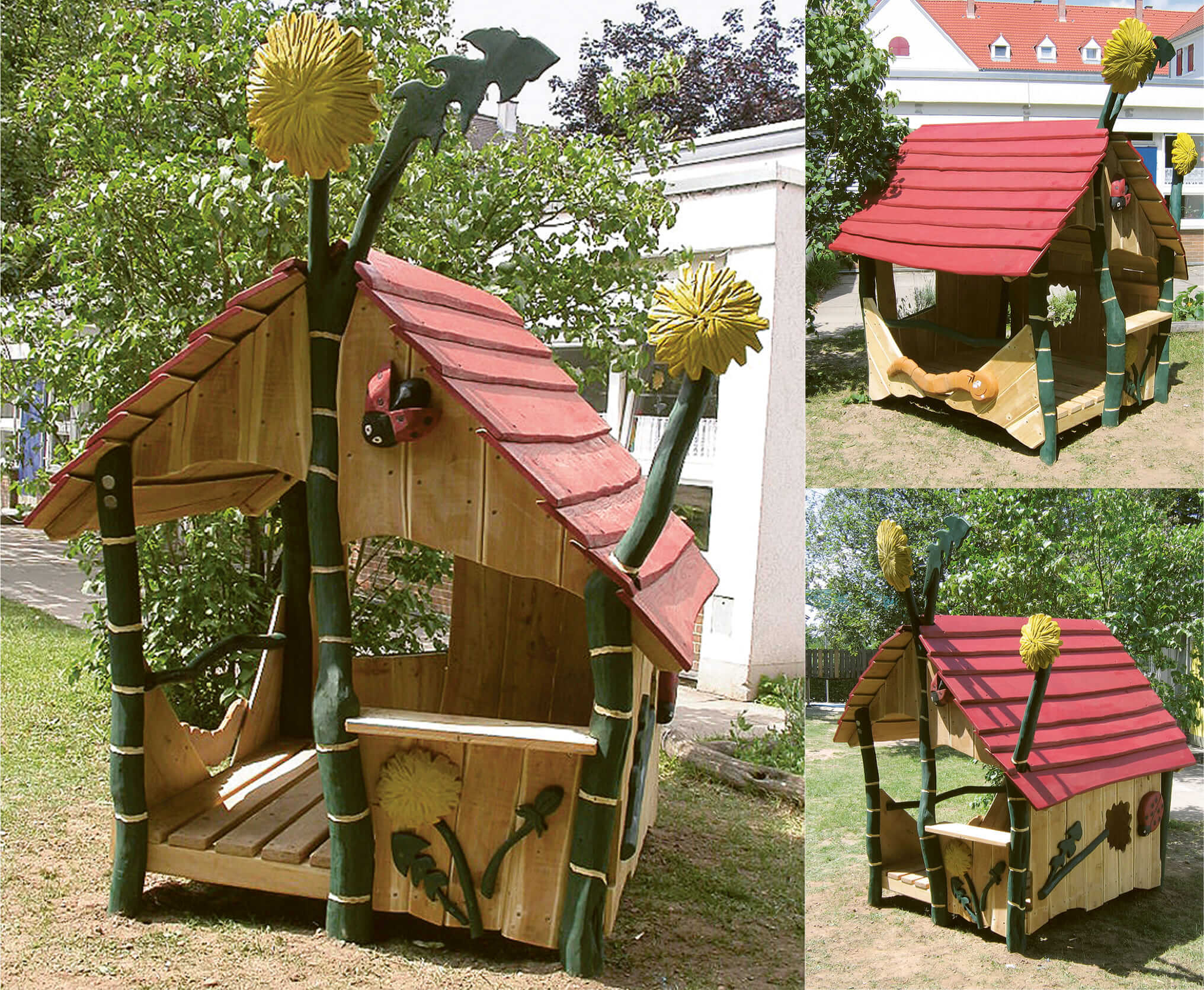 Spielhaus Pusteblume Ansicht 3