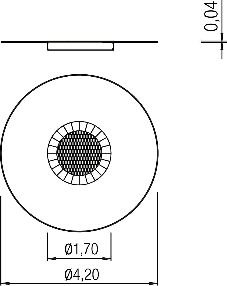Bodentrampolin Jump Circle Ø 1,70 m Ansicht 5