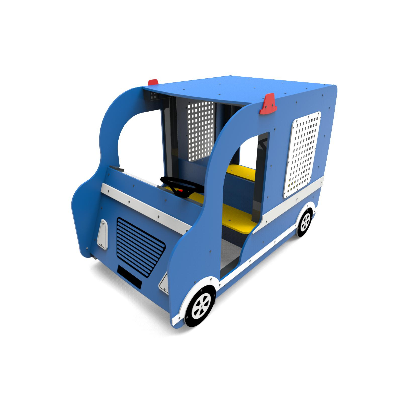 Polizeiwagen Ansicht 2