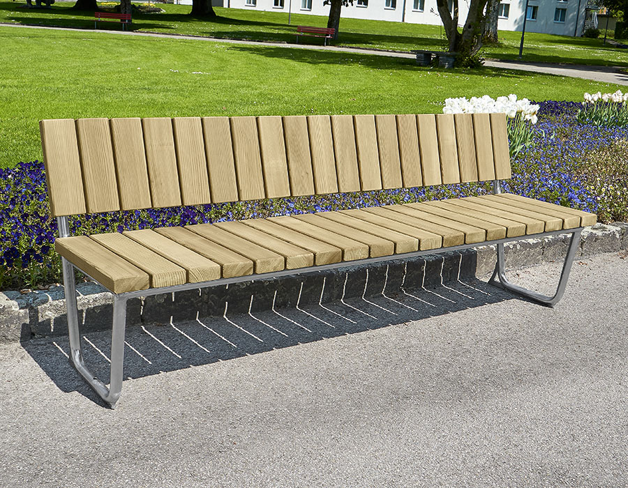 Parkbank Ovara Kiefer Ansicht 3