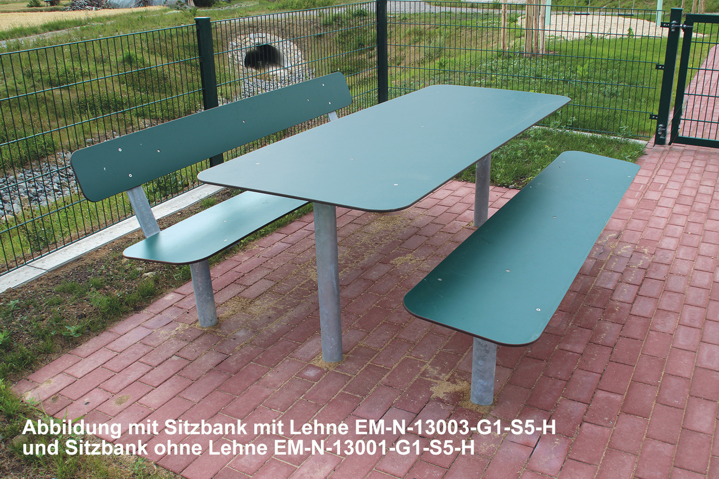 Bank mit Lehne 13003, Weilheim 2 (HPL) Ansicht 3