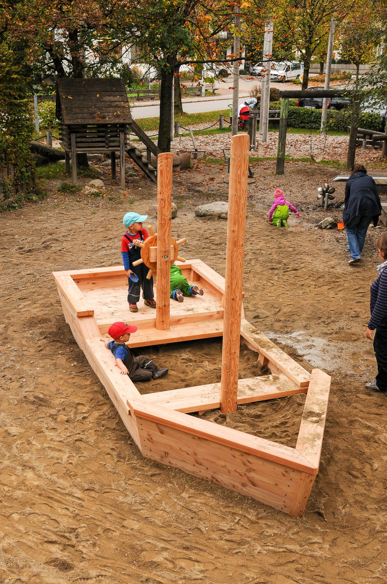 Sandspielschiff Ansicht 4