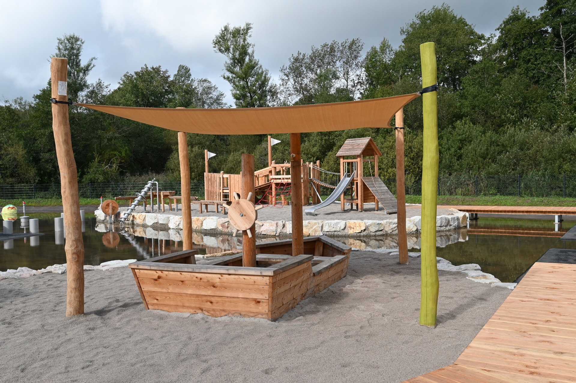 Sandspielschiff Ansicht 6