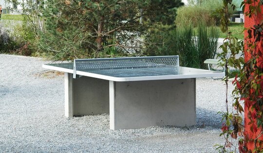 Tischtennis Netzgarnitur Metall bis 5 cm Ansicht 3