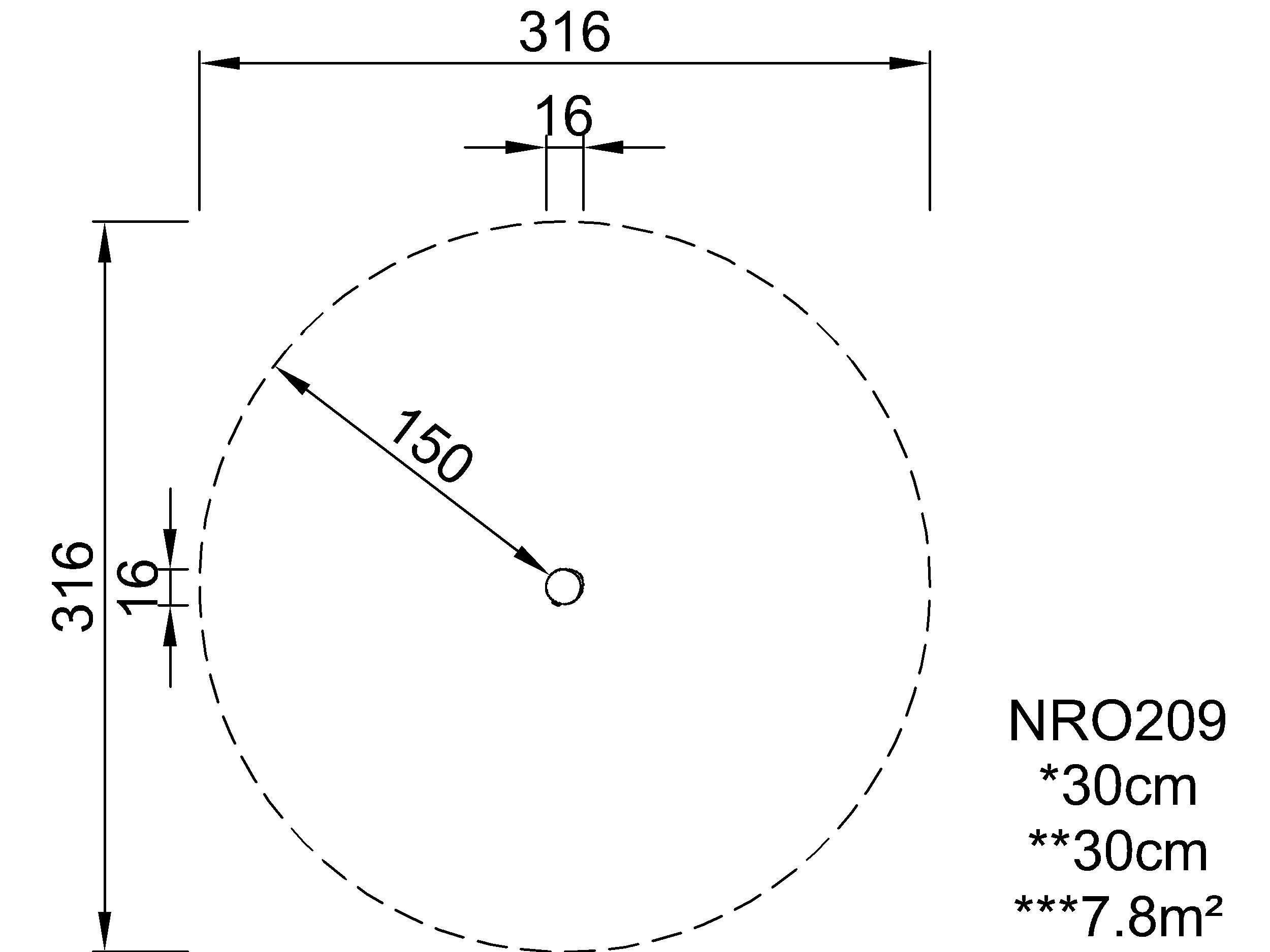 Pfahlsitz (1 Stück) NRO209 Ansicht 6