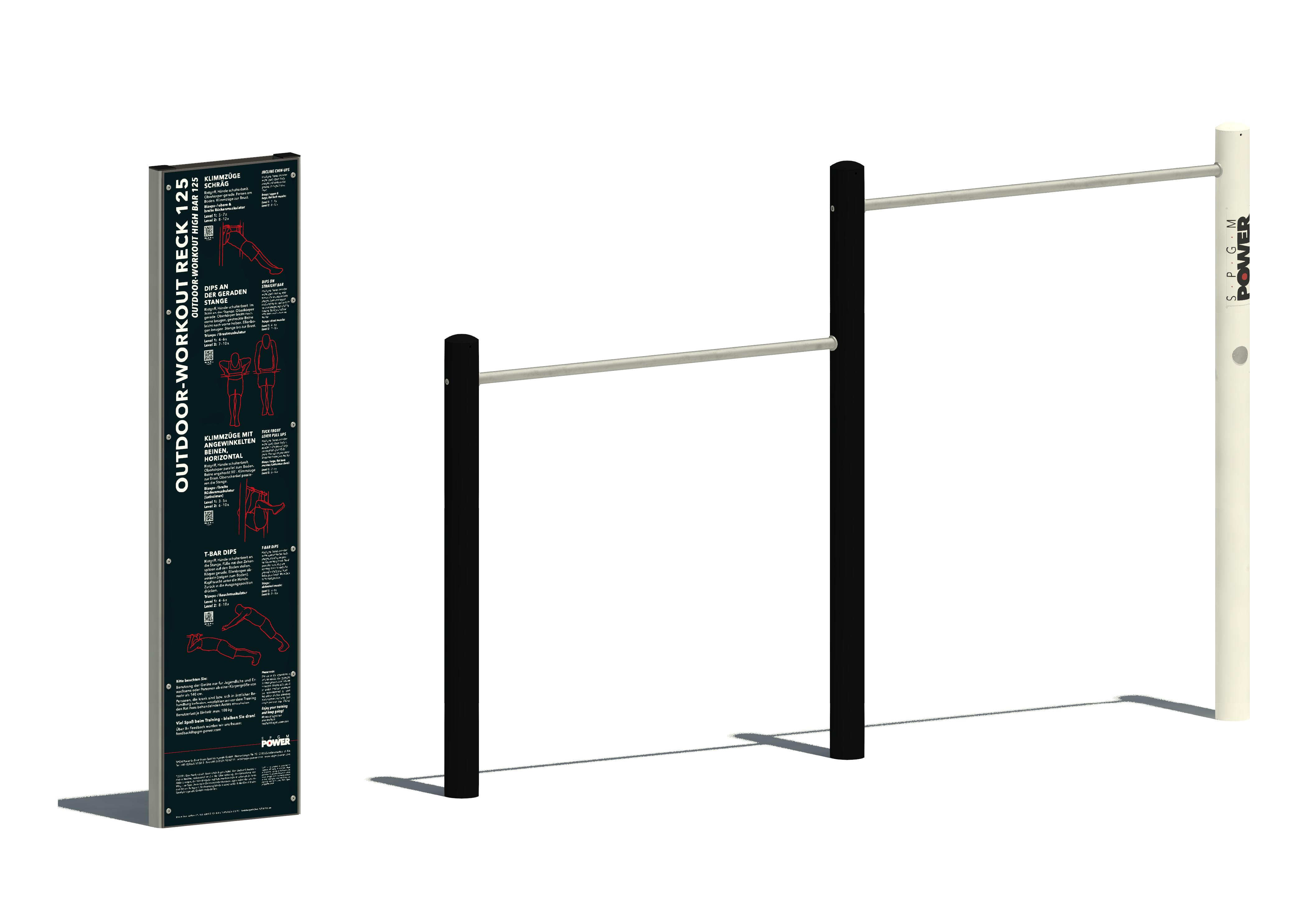 SPGM POWER® Workout Reck 125/165 Ansicht 2
