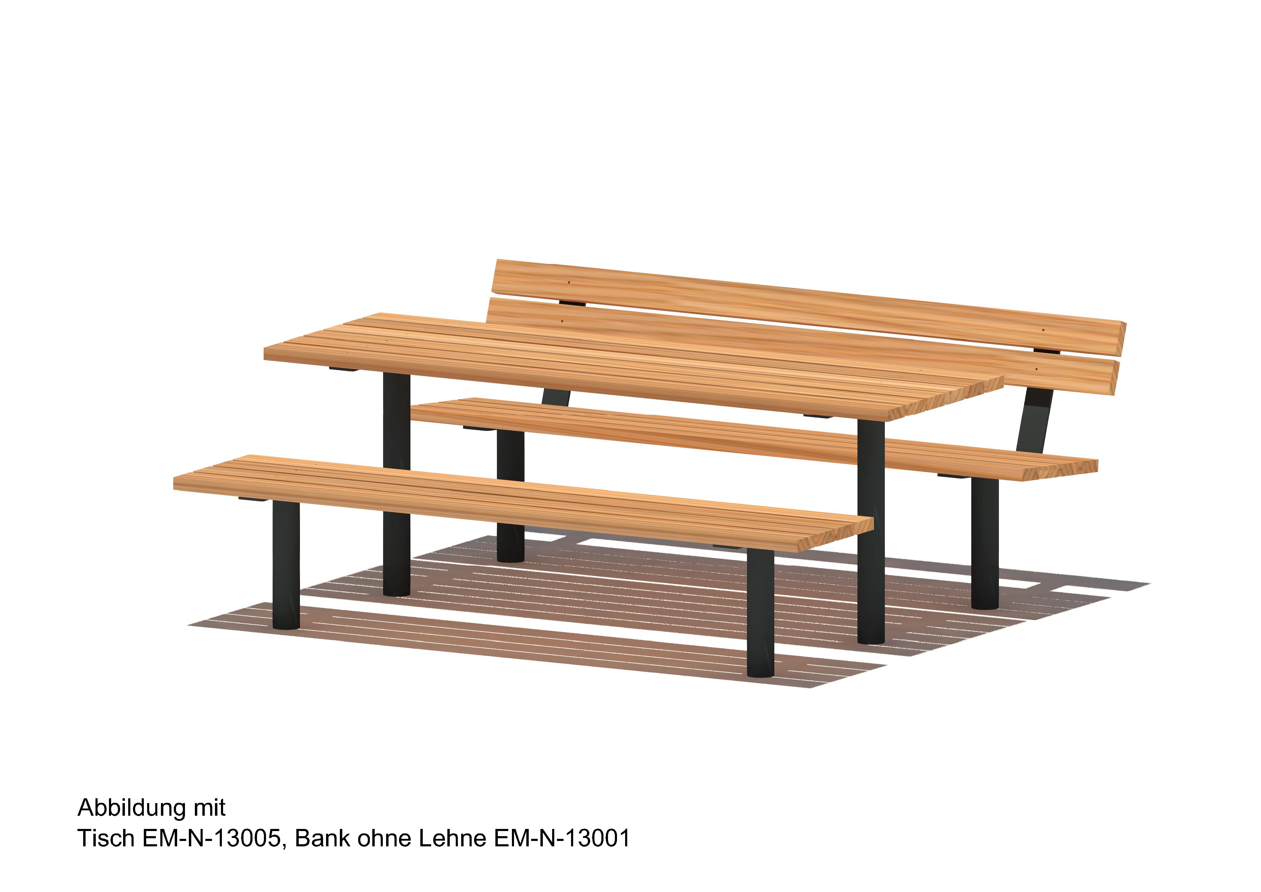 Bank mit Lehne 13003, Weilheim 2 Ansicht 4
