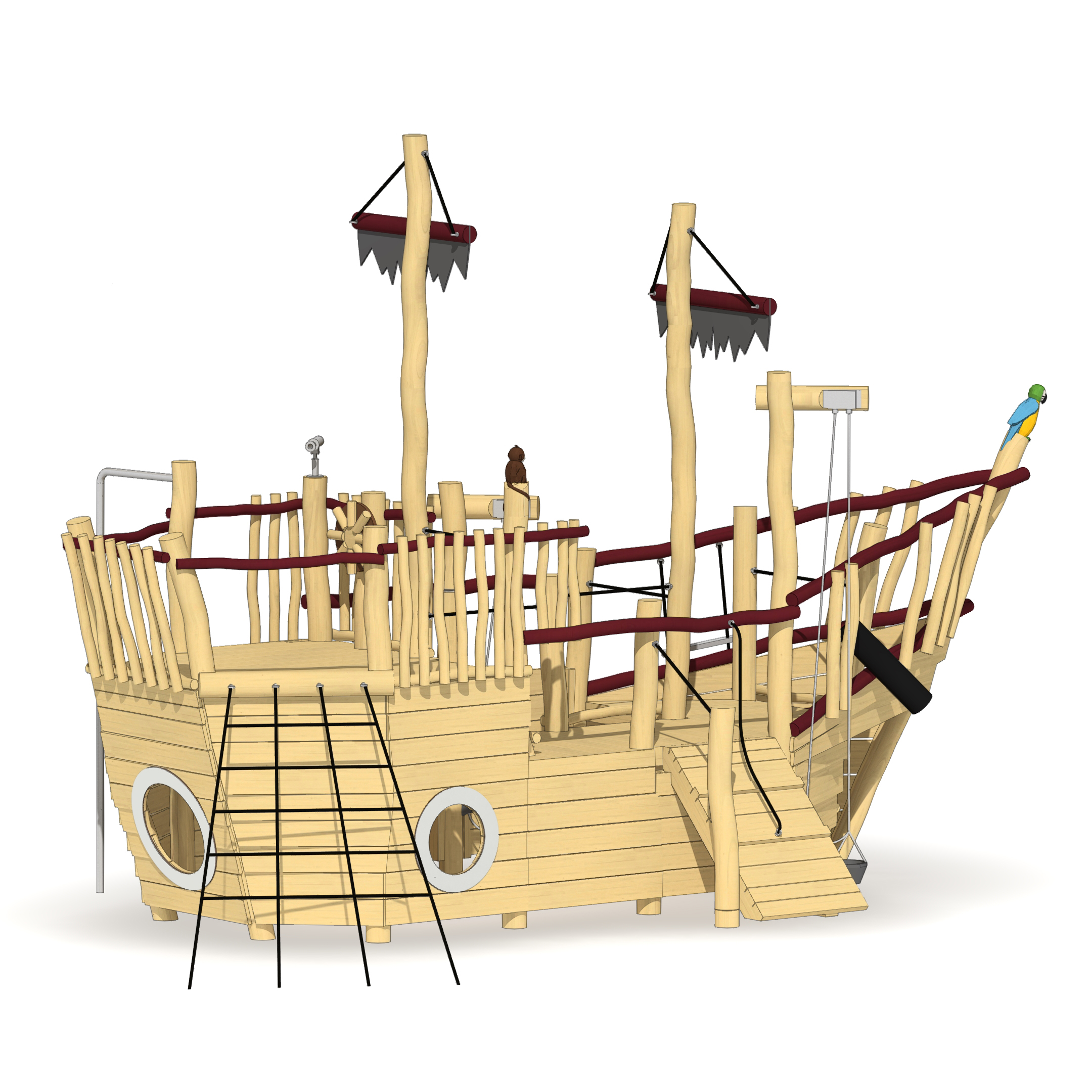 Piratenschiff Amberg Ansicht 5