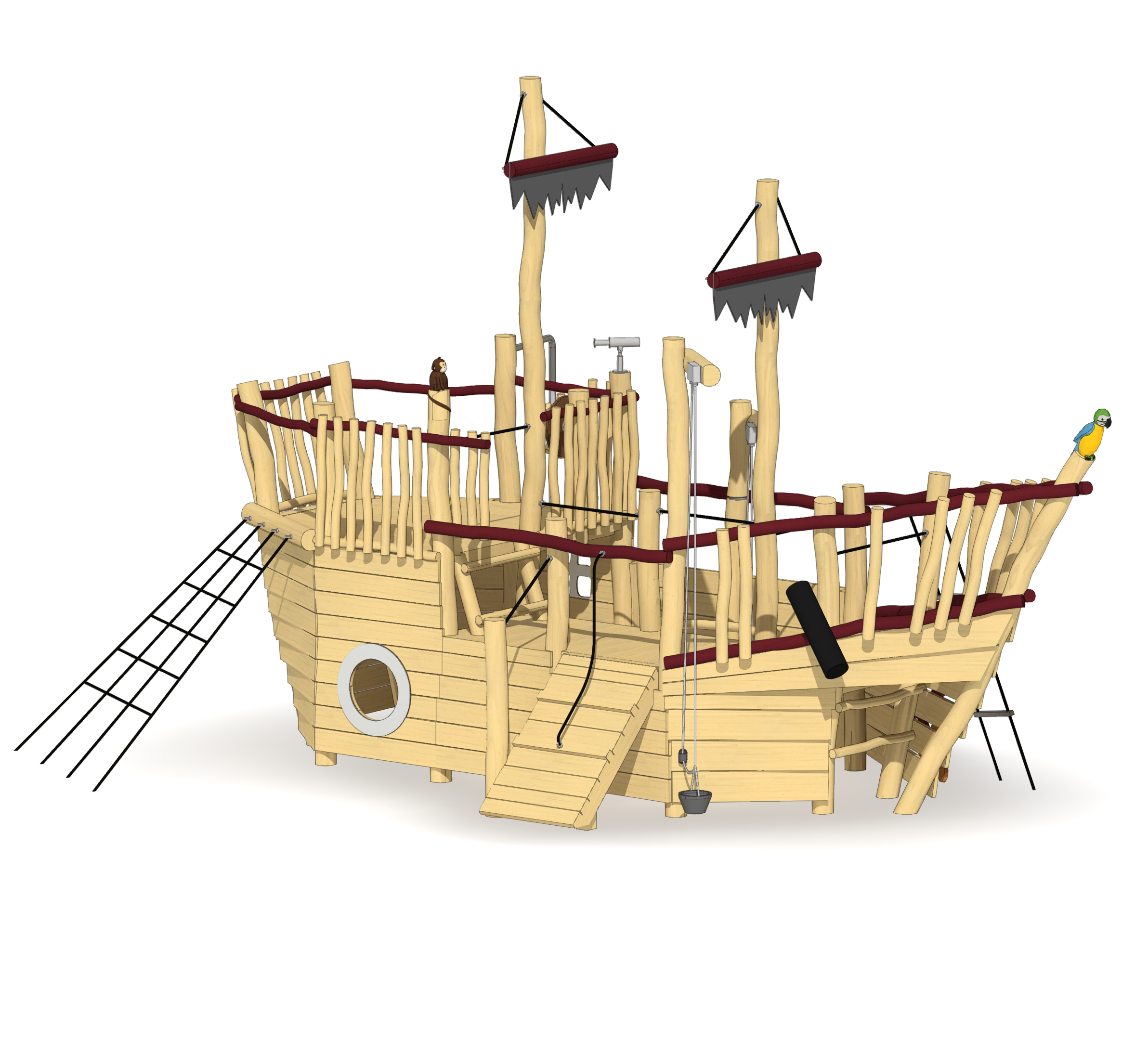Piratenschiff Amberg Ansicht 6