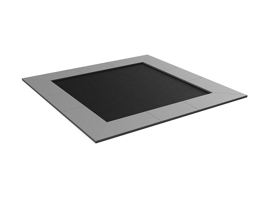 Trampolin Quadrat Ansicht 2