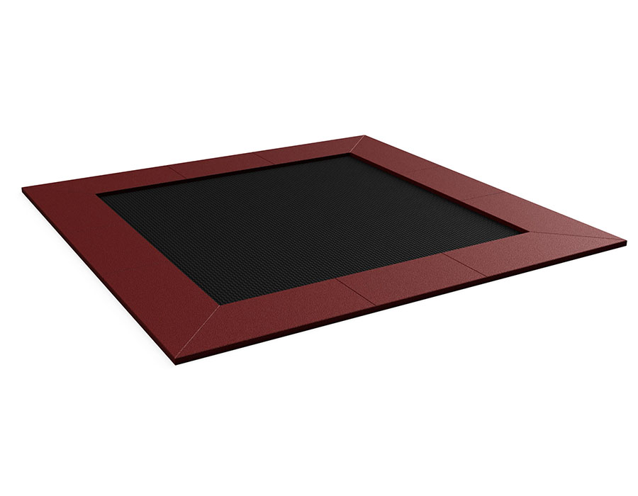 Trampolin Quadrat Ansicht 3