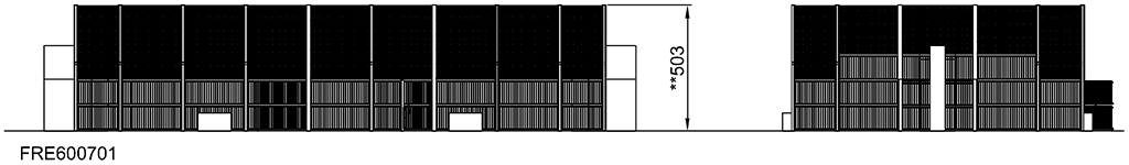 MUGA, 12 x 24 m, Seitenhöhe 5 m, Stahl FRE600701 Ansicht 5
