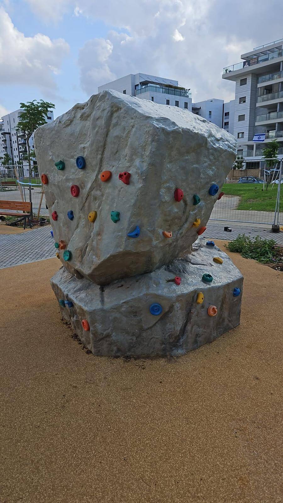 Kletterwand - Fels Ansicht 3