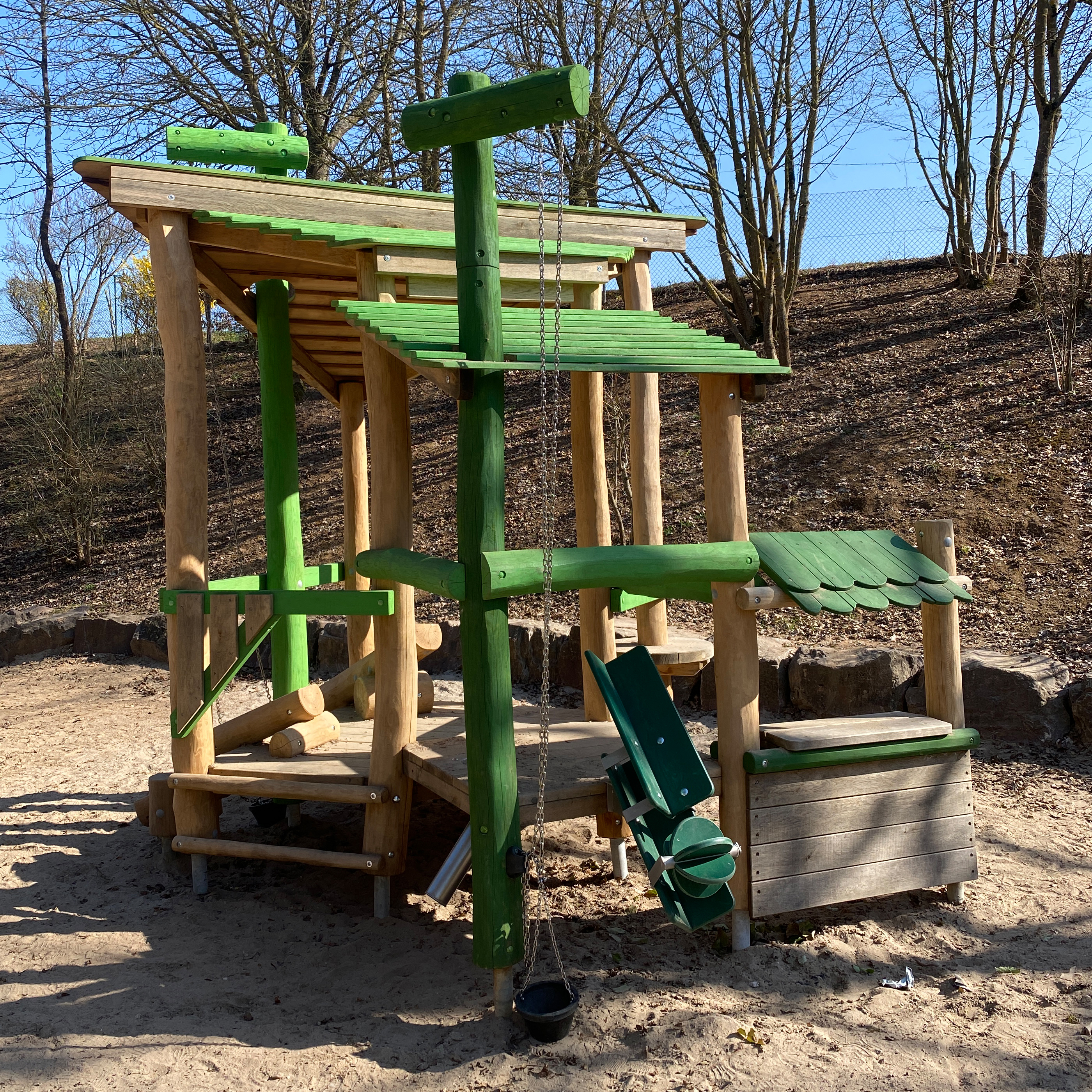 Sandbaustelle Capellen Ansicht 2