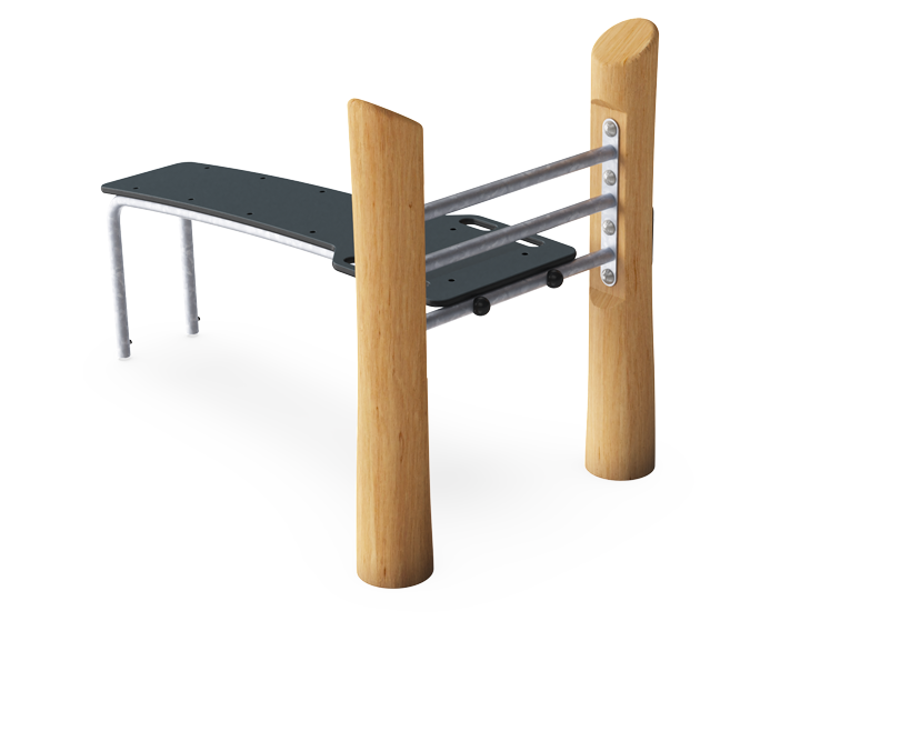 Sit-up Bank Robinia FRO203 Ansicht 3
