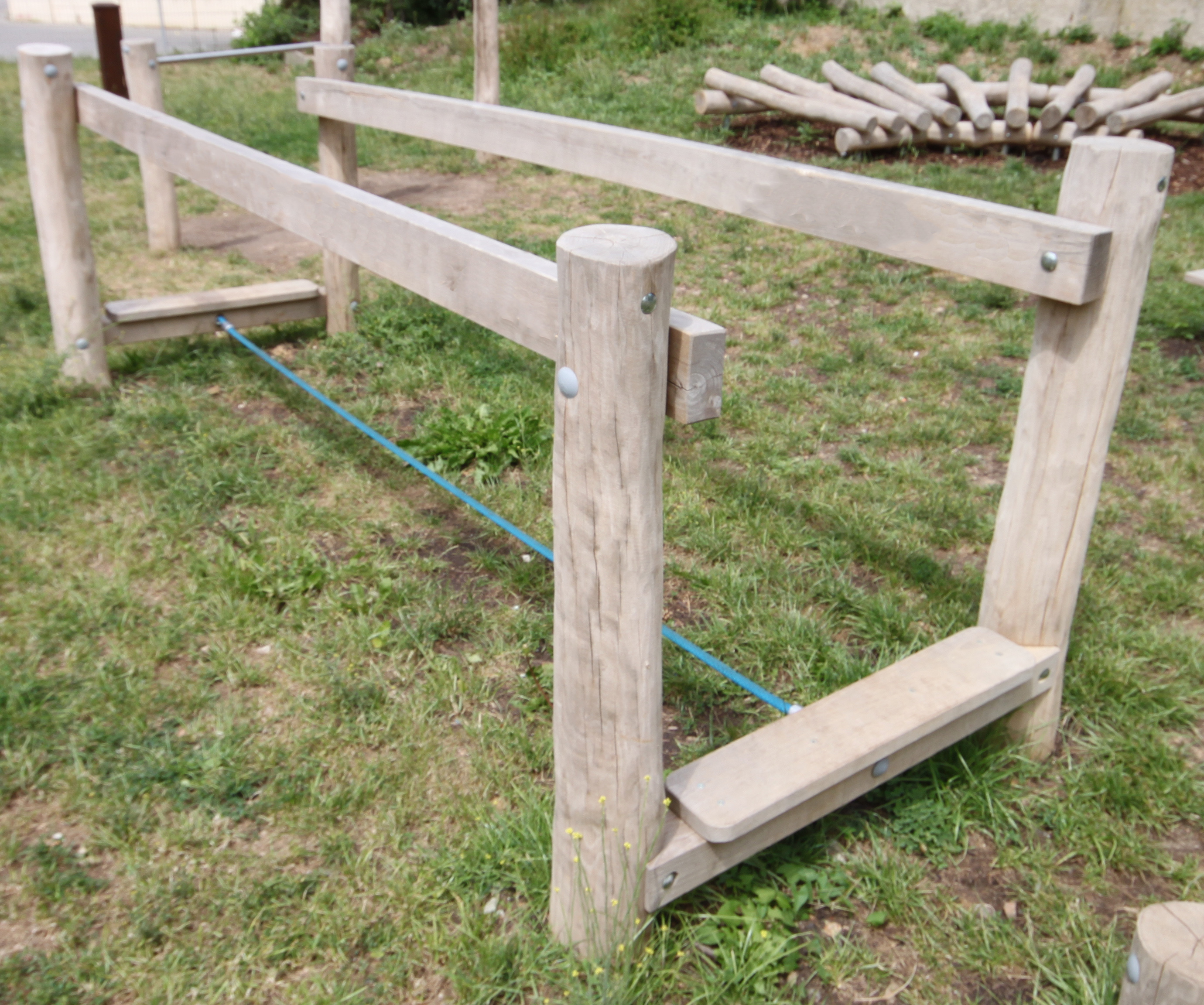 Laufseilbrücke 3m Ansicht 2