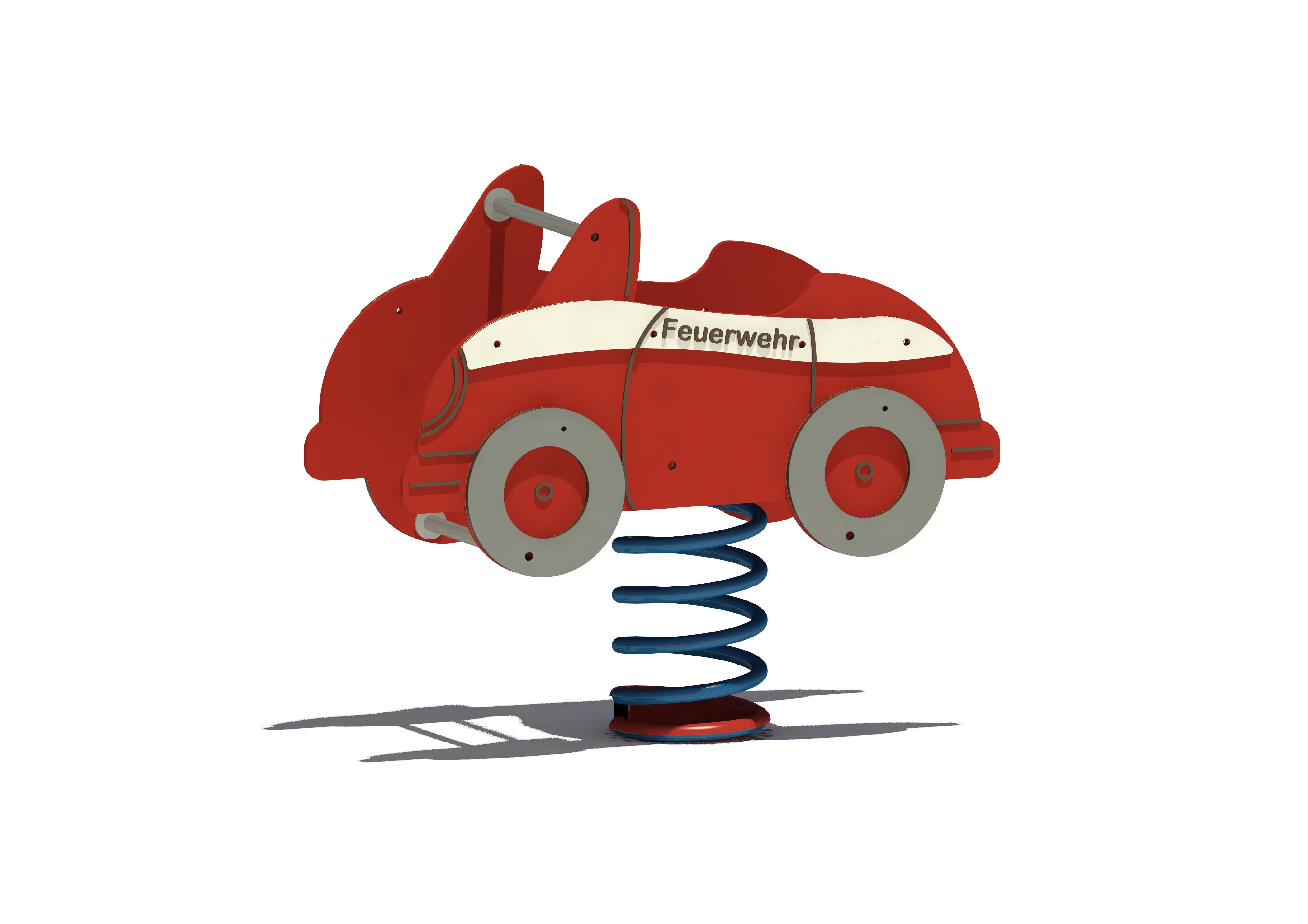 Federwippgerät Feuerwehrflitzer 1576, 1-sitzig Ansicht 2
