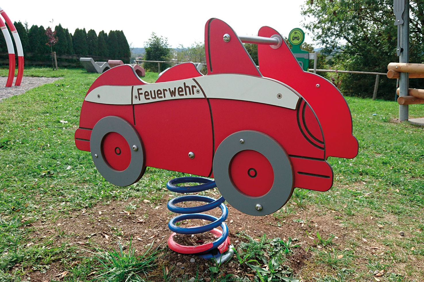 Federwippgerät Feuerwehrflitzer 1576, 1-sitzig Ansicht 3