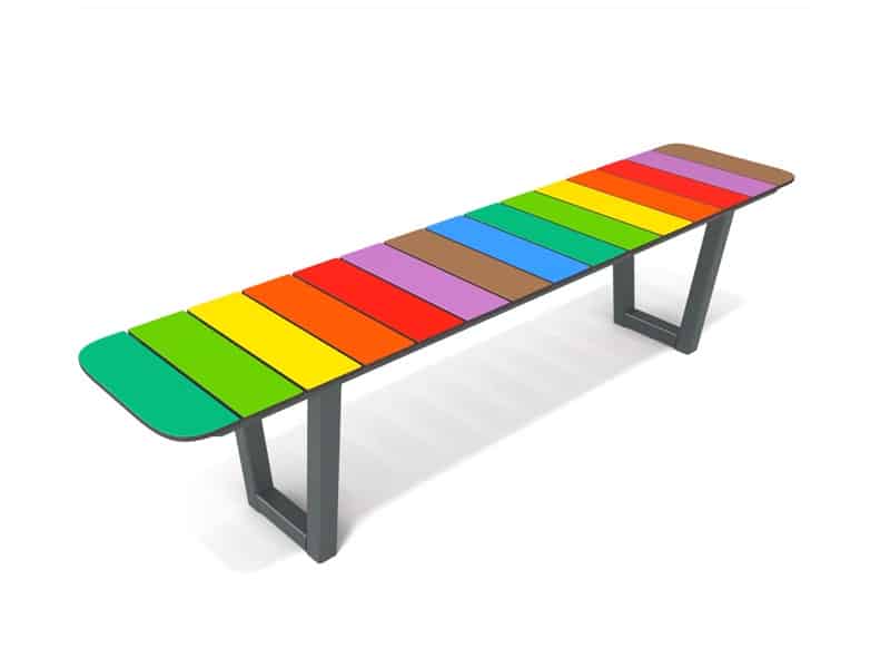 Bunte Bank III Ansicht 2