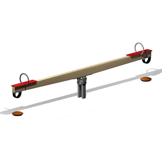 Balkenwippe Holz 500 cm, Kinderland Neeser