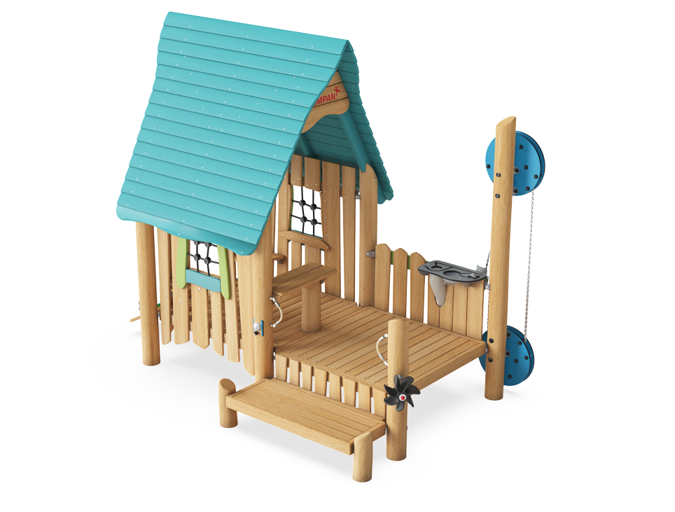 Oase Sandhaus mit Sandspieltresen NRO52801 Ansicht 2
