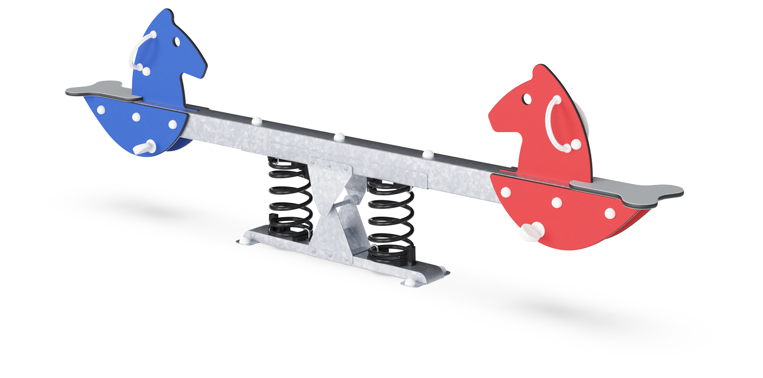 Doppel-Wippe Pferd M182 Ansicht 2