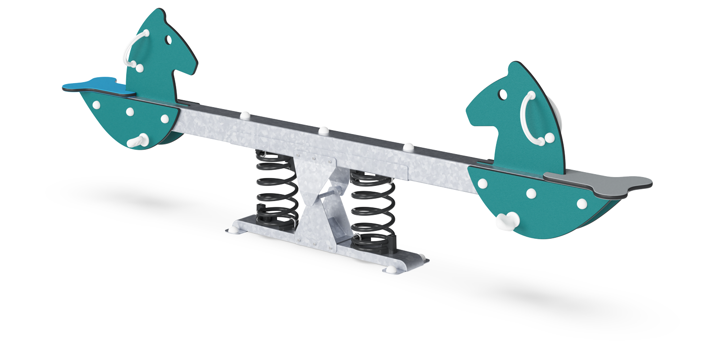 Doppel-Wippe Pferd M182 Ansicht 3