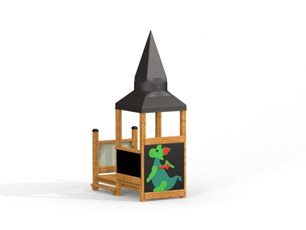 Spielturm mit Drachen Ansicht 2