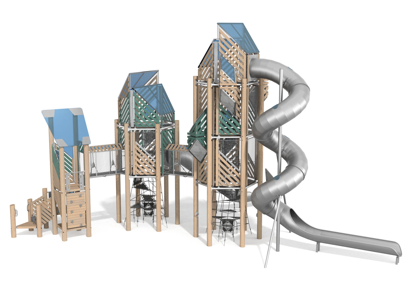 Rutschturmkombination Ramego Three Ansicht 3