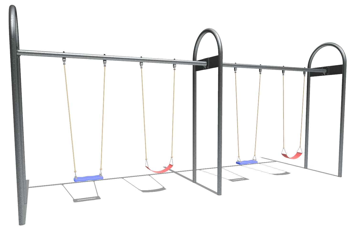Vierfach aus Metall Ansicht 4