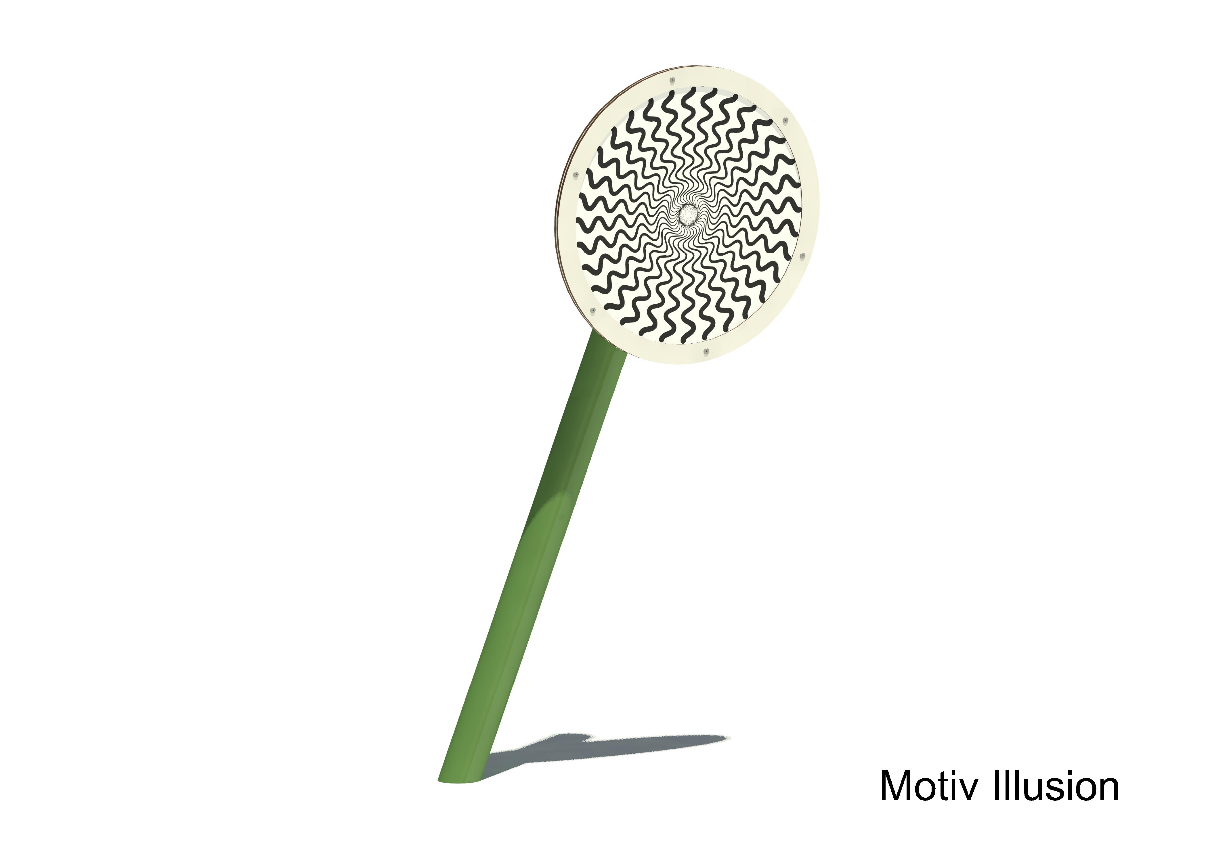 Rotierende Optikscheibe 18101, Motiv Blume Ansicht 6