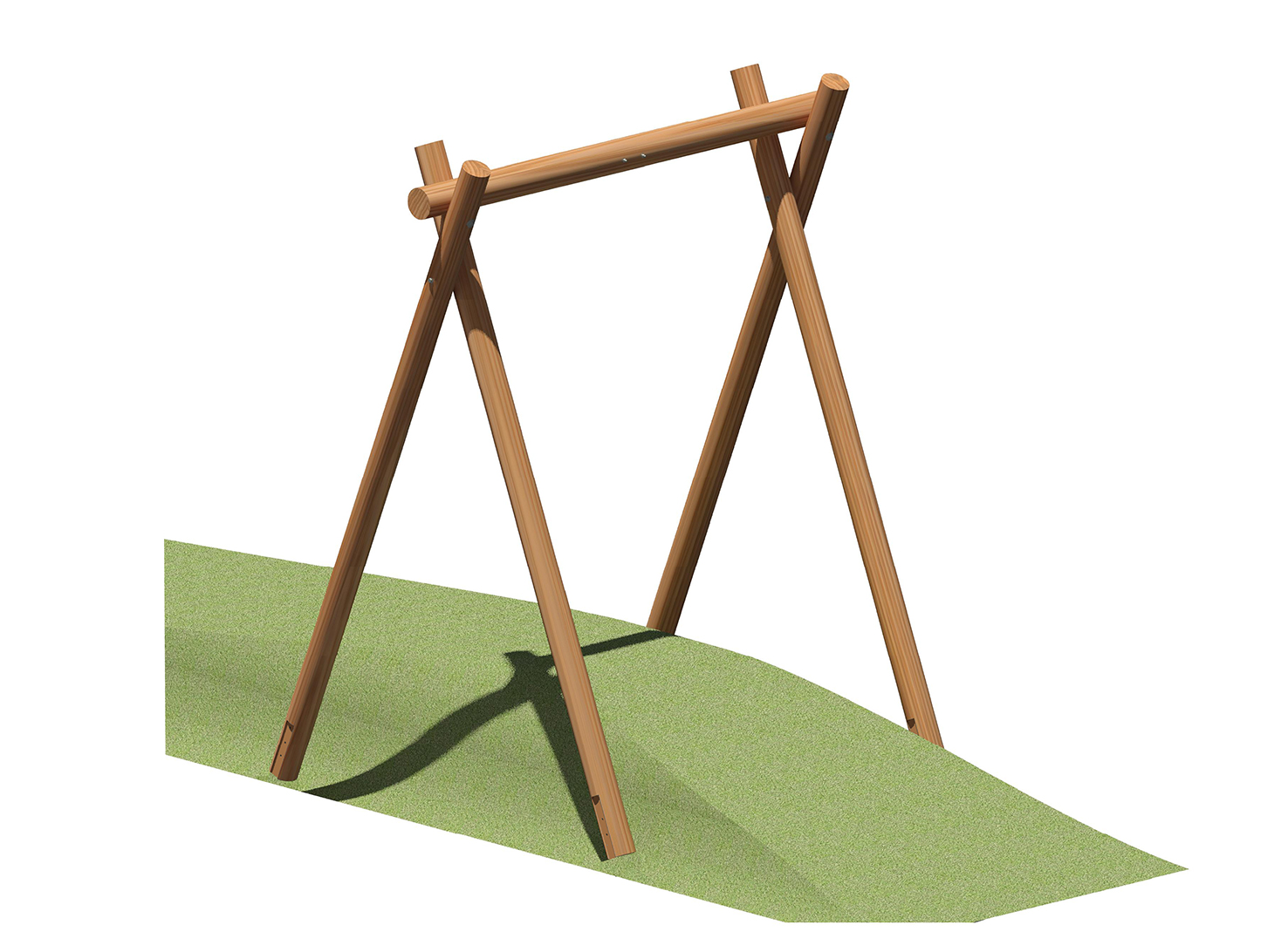 Ersatz-Holzbau - für Zielbock Seilbahn 590 Ansicht 2