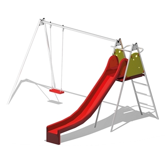 Rutscheneinstieg «Aurora», Kinderland Neeser