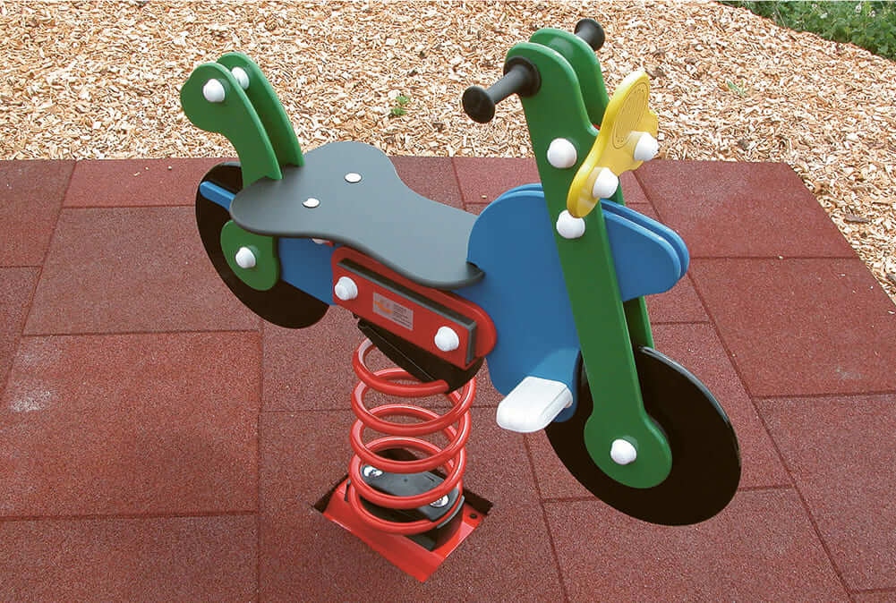 Federgerät Motorrad Ansicht 3