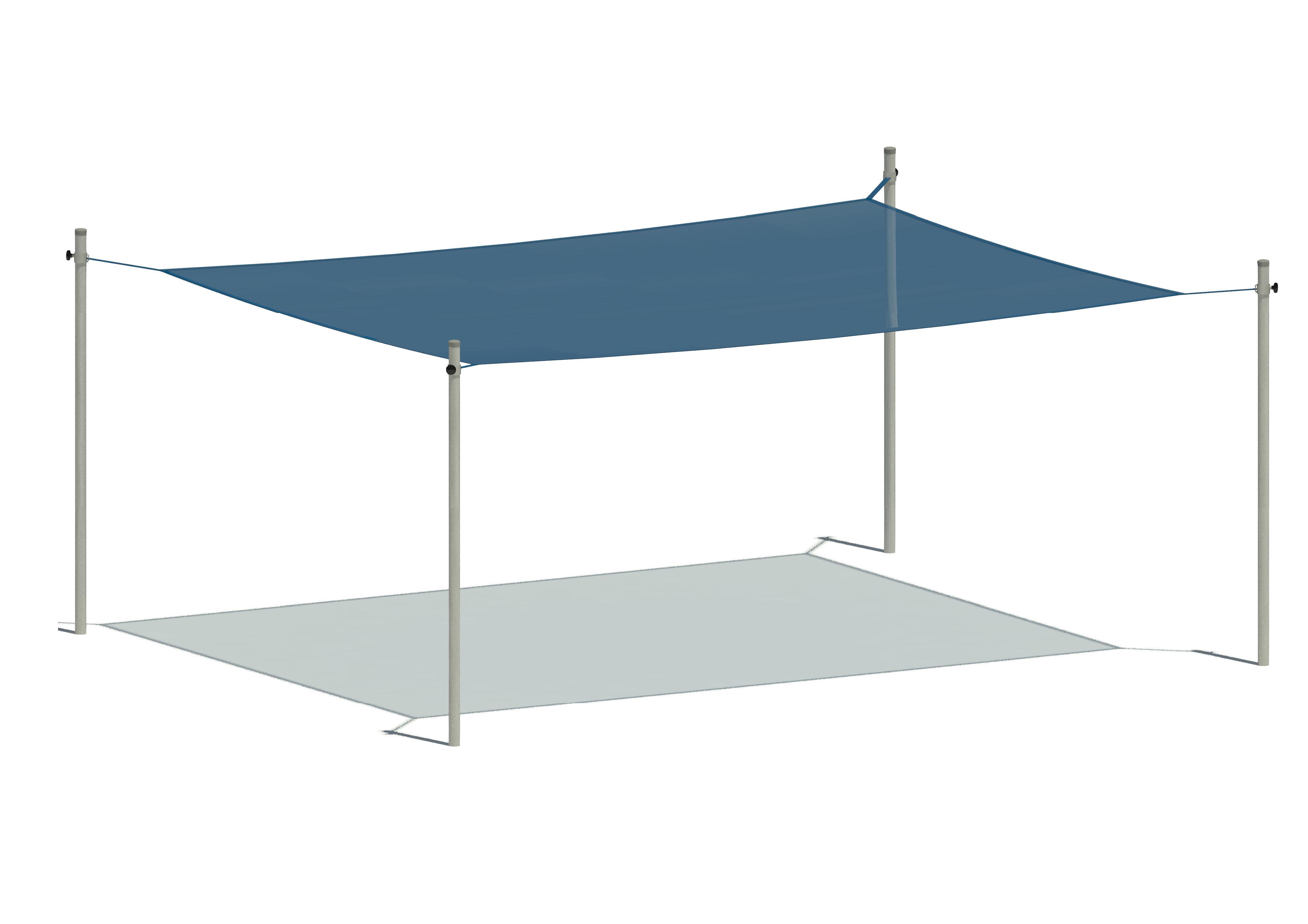 Sandkastenabdeckung/Sonnenschutz 071, 300 x 400 cm Ansicht 2