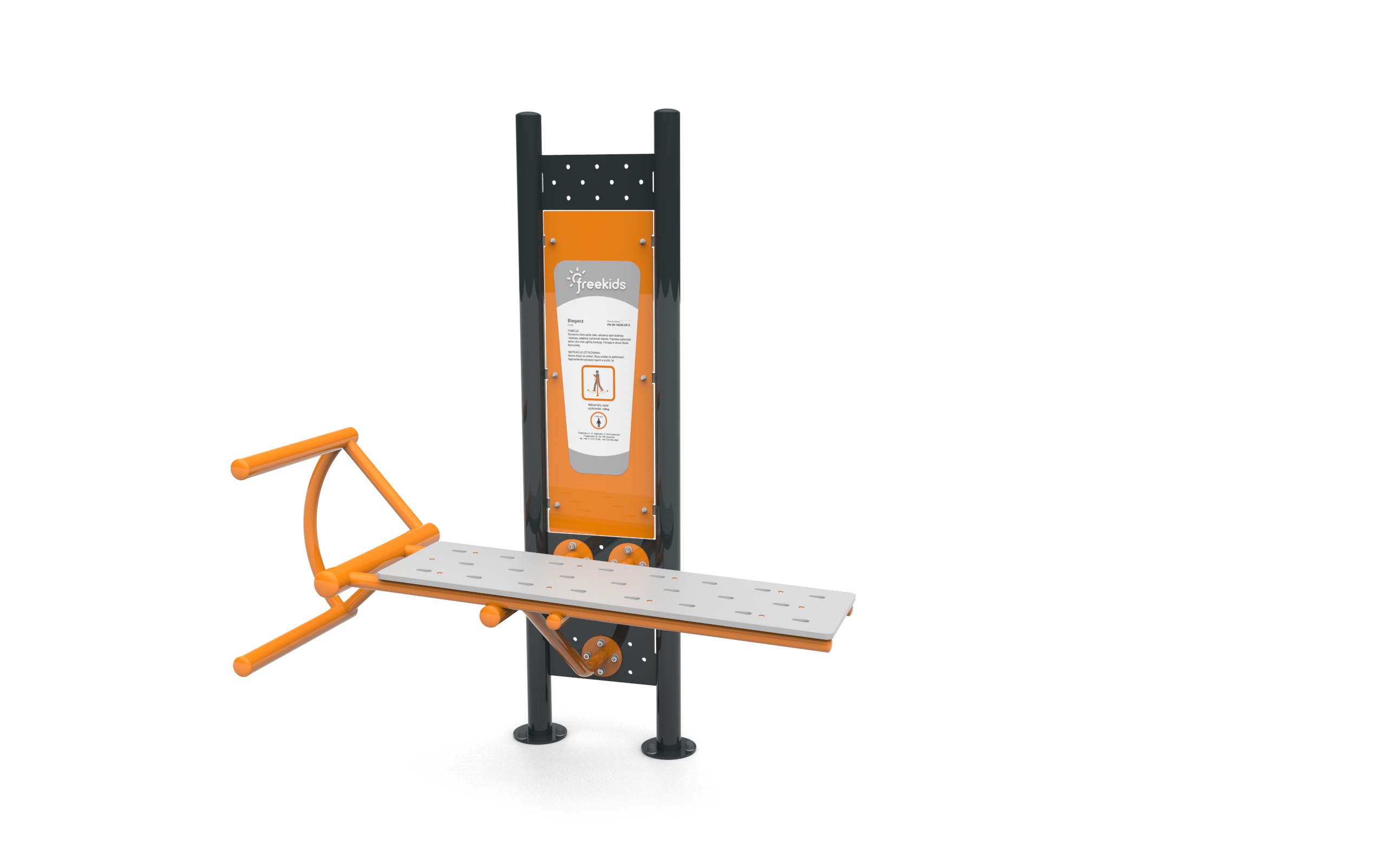 Beinmuskel-Trainingsbank Ansicht 3