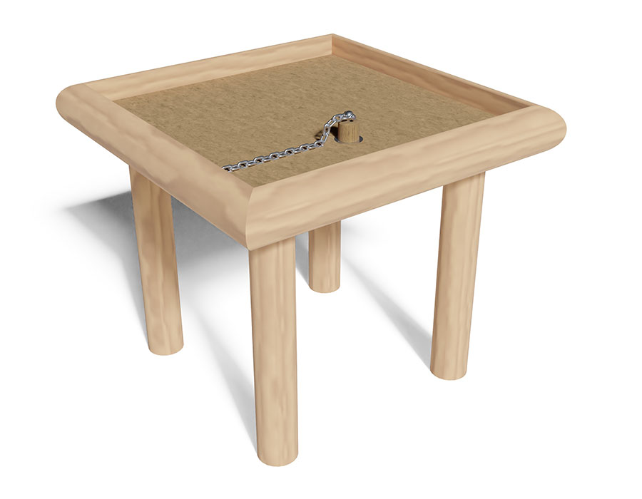 Wassertisch Robinie Ansicht 2