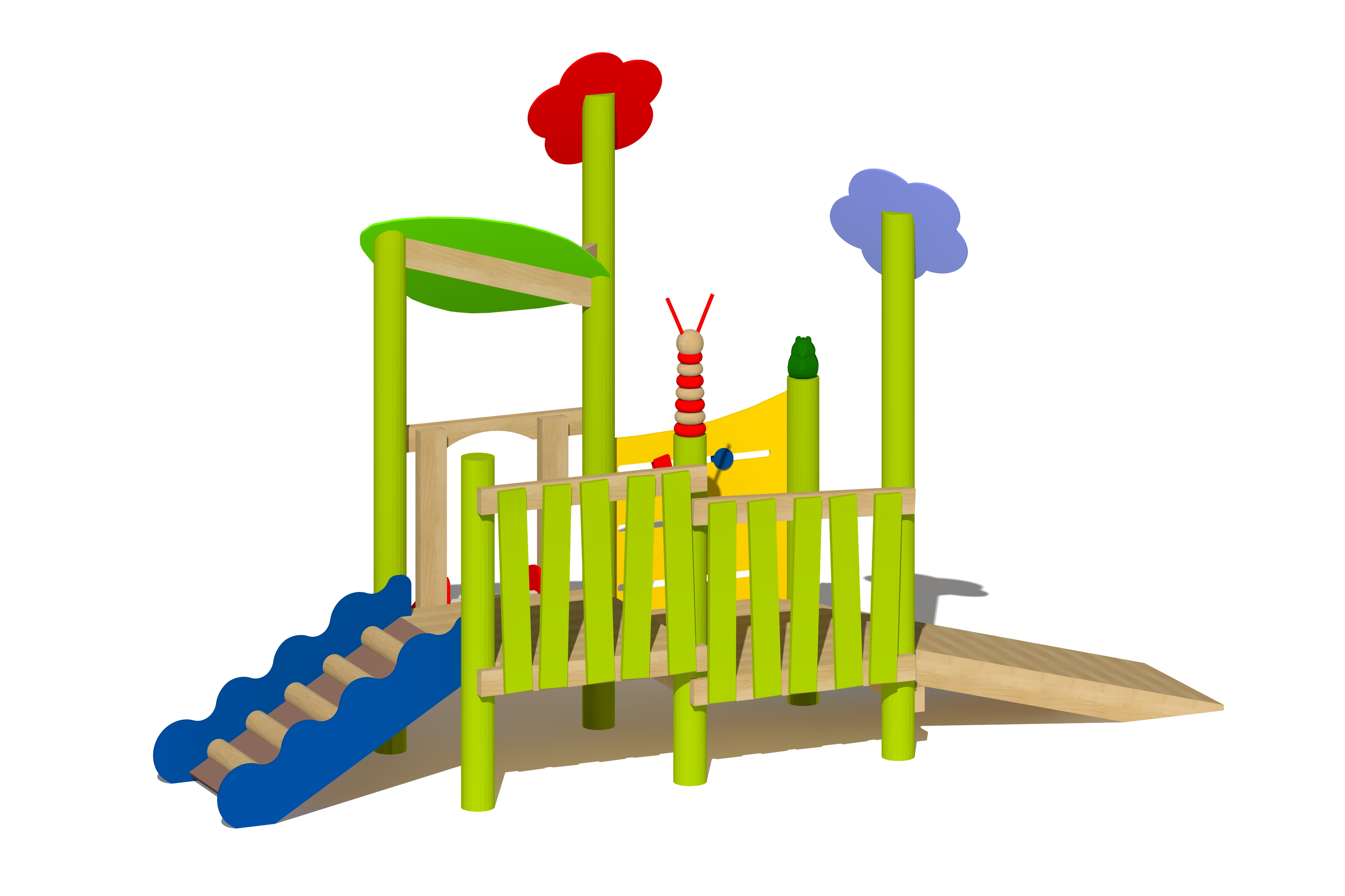 Minispielanlage Frühlingswiese Ansicht 4