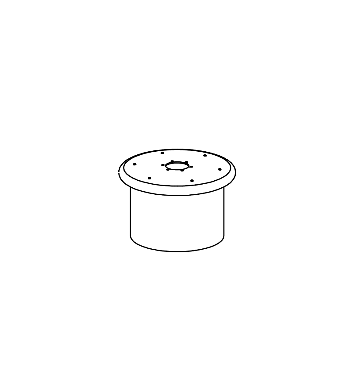 Wasserbehälter mit Schwimmerventil Ansicht 2