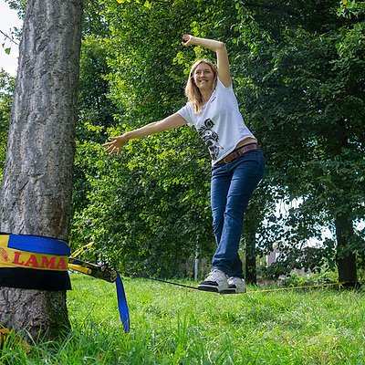 Gibbon Slackline „Bananalama Treewear“ Ansicht 5