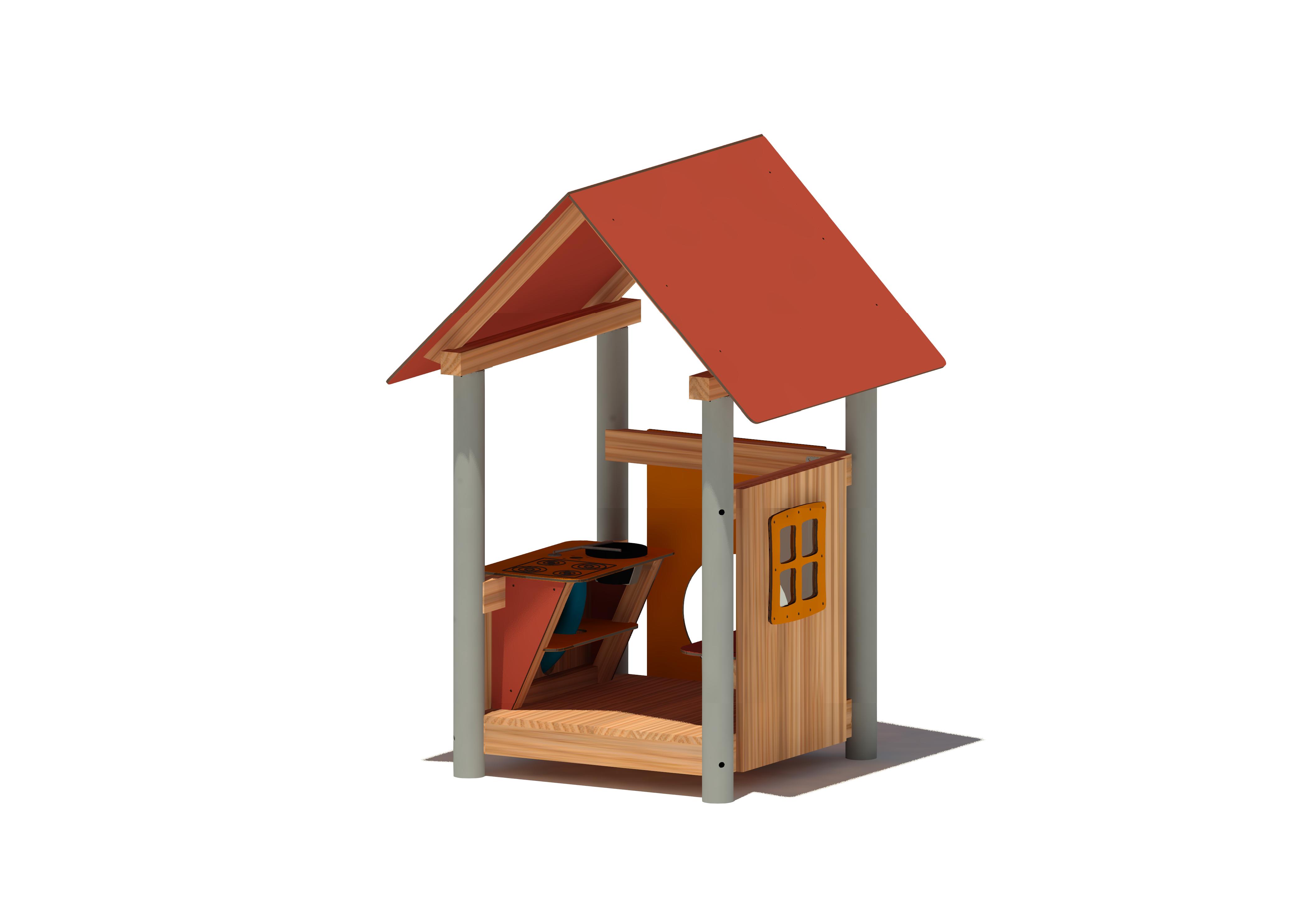 Spielhaus Fini 4616 Ansicht 2
